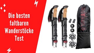 ✅ Die besten faltbaren Wanderstöcke Test  Top 5 [upl. by Vania]