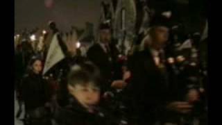 1000 Pipers at Millennium Edinburghs Hogmanay [upl. by Aihpled]