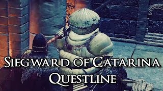 Dark Souls 3 Siegward of Catarina Questline  Armor 1080p HD [upl. by Enahpets]