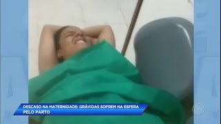 Mulher com bebê morto dentro da barriga aguarda cirurgia há quatro dias [upl. by Kerman]