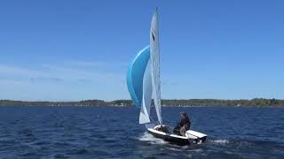 Kestrel Sailing down wind [upl. by Neyud659]