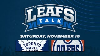 Maple Leafs vs Oilers LIVE Post Game Reaction  Leafs Talk [upl. by Jahn]