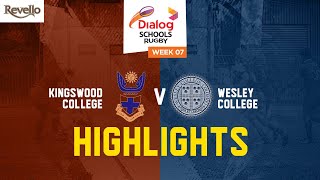 HIGHLIGHTS  Kingswood College vs Wesley College  Dialog Schools Rugby League 2023 [upl. by Megdal]