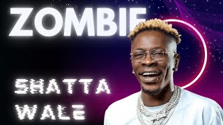 Shatta Wale  Zombie Lyrics Video And Visualizer [upl. by Aisatsana]