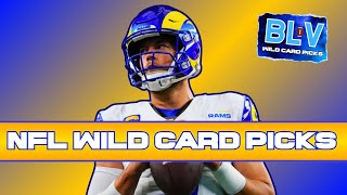 NFL Wild Card 2024 Picks Straight up and Against The Spread [upl. by Htidirrem]