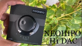 ✅ NEOHIPO H1 USB Gaming DAC Headphone Amplifier Unboxing  Best DAC for Gaming  DAC Review 2024 [upl. by Attelrac101]