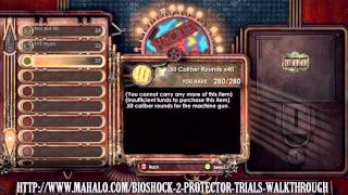 BioShock 2 Protector Trials Walkthrough  Area 2 Atlantic Express Train Upkeep  Trial 1 [upl. by Terrab391]