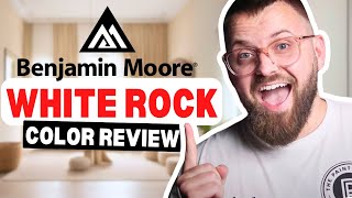 Benjamin Moore White Rock Is it RIGHT for YOU Color Review 2024 [upl. by Ellehcir865]