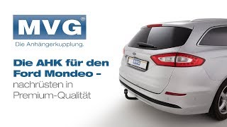 Die abnehmbare Anhängerkupplung für den Ford Mondeo Turnier [upl. by Aicnetroh422]