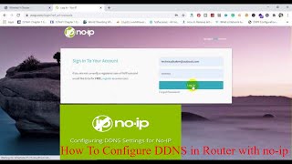 How to Configure DDNS Dynamic DNS in a Digicom Router with NoIP Account  Technical Hakim NOIP [upl. by Jack]