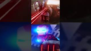 LiveAction Recreating Avengers Iron Man vs Chitauri part 2 Comparison shorts ironman avengers [upl. by Giorgia549]