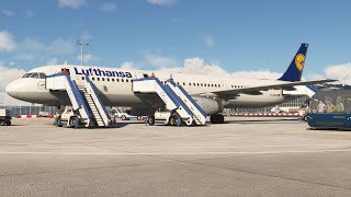 Flight Simulator Fridays Ep 10 Barcelona to Frankfurt MSFS2020 [upl. by Oilegor]