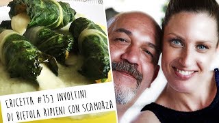 Ricetta 15  Involtini di bietola ripieni con scamorza [upl. by Eimrots]