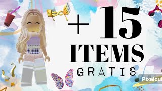 15 items totalmente gratis de roblox hermanosdivertidosdg7377 roblox apoyoplissssssssssssss [upl. by Akere]