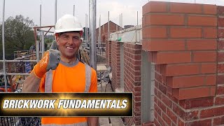 BRICKLAYING  How to Build a Corbel  NEW  APRIL 2021 HD 1080P [upl. by Jarlathus431]