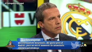 Cristóbal Soria quotNO QUIERO que el entrenador del Real Madrid GANE EL MUNDIALquot [upl. by Mixam]