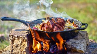 Full Chicken Fry on Woodfire Outdoor Cooking  ASMR VIDEO [upl. by Ettenad]