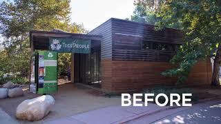 Wood Siding Repair amp Refinishing at Tree People Beverly Hills [upl. by Alvan]