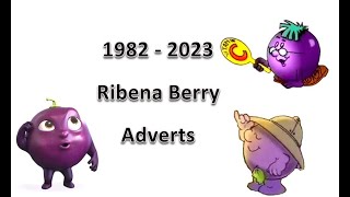 19822023 Ribena Berry Drink TV Advert Compilation [upl. by Ardnola]