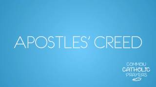 Apostles Creed ENGLISH [upl. by Eslek931]