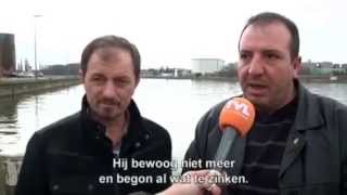 Mannen met gebroken Nederlands redden man uit kanaal [upl. by Carmon]