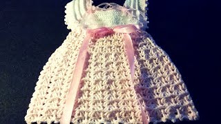 Vestidito quotNubequot ganchillo  crochet  Parte 2 [upl. by Andres]