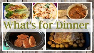 Whats for Dinner  Family Friendly Meal Ideas [upl. by Krute]