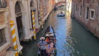 Venezia  cosa si intravede dal ponte borgoloco [upl. by Nodnol645]