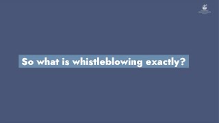 What are Whistleblowers [upl. by Sukhum625]