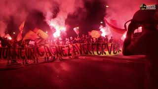 Ambiance et cortège Zapatista Esperanza avec nos handballeurs avant la finale [upl. by Manard]