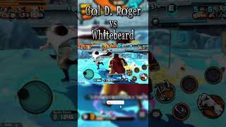 Gol D Roger vs Whitebeard onepiecebountyrush opbr [upl. by Ahselat417]