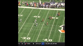 Zay Flowers catches for a 26yard Gain vs Cincinnati Bengals [upl. by Bradshaw]