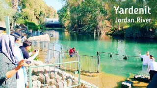 4K Galilee The Jordan River Yardenit Baptism Site [upl. by Anib]