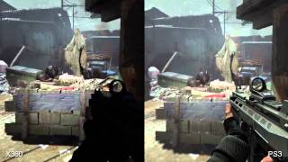 FEAR 3 360 vs PS3 Comparison HD [upl. by Neehcas]