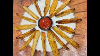 Crispy Air Fryer Potato Wedges Quick Side Dish [upl. by Sedda495]