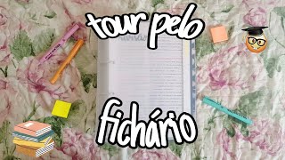 TOUR pelo meu FICHÁRIO dicas de organização [upl. by Sivolc]