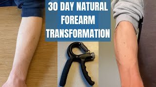 Do Grip Strengtheners Actually Work  30 DAY FOREARM TRANSFORMATION [upl. by Anelak]