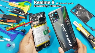 Realme 8 Disassembly  Realme 8 Teardown  How to Open Realme 8 and Realme 8 Pro Back Panel [upl. by Kahlil75]