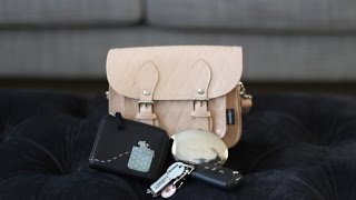 What I Can Fit In My Micro Zatchels Satchel  Bright Ducky [upl. by Aneehsat]