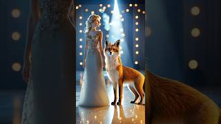 The woman fuses with a fox on AGT shorts americagottelent magic [upl. by Hephzipah421]