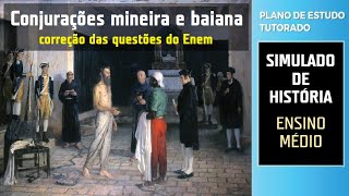 Correção do simulado sobre conjurações mineira e baiana [upl. by Clim281]