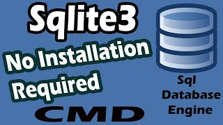 Sqlite3 Download No Installation Part01 How to Download Sqlite3  Sqlite3 Using Command Prompt [upl. by Nylrac]