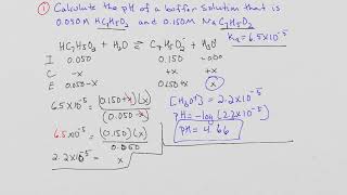 Gen Chem 2  Ch 18  Buffer Problems [upl. by Aiksas88]