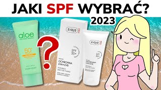 NAJLEPSZE KREMY SPF DO TWARZY dla cery tłustej wrażliwej mieszanej i suchej  W Krainie Składów [upl. by Ermey]