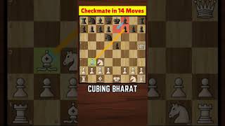 You Can Checkmate Your Opponent In Just 14 Moves Chess Tricks shorts chess [upl. by Aloisius]