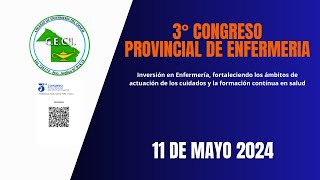 3er Congreso Provincial de Enfermería R Sáenz Peña Chaco Parte 1 [upl. by Kania]