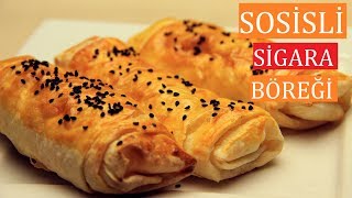 Sosisli Sigara Böreği Sigara Böreği Börek Tarifleri [upl. by Ednyl235]