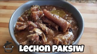 lechon paksiw using mang tomas sauce  how to cook lechon paksiw [upl. by Wandie284]