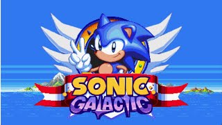 Sonic Galactic  Full Walktrough No Commentary [upl. by Alyag]