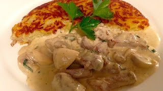 Zürcher Geschnetzeltes Rezept [upl. by Harrow]